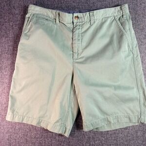 Mens Polo Ralph Lauren Relaxed Fit Shorts 36 Green Cotton Chino Sage